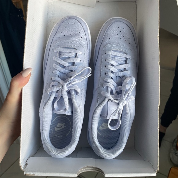 Nike Shoes - Baby Blue Nike Court Vintage Victory Ghost Shoes | Size 8.5 W